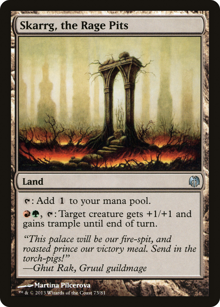 Skarrg, the Rage Pits (073) - Duel Decks: Heroes vs. Monsters