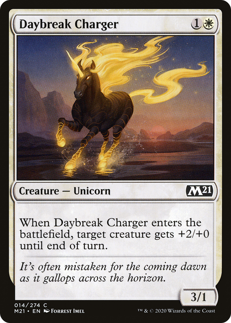 Daybreak Charger [Core Set 2021] | Silver Goblin