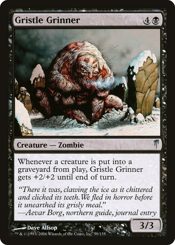 Gristle Grinner (059) - Coldsnap
