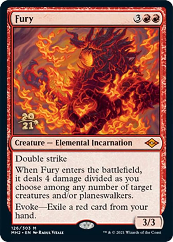 Fury [Modern Horizons 2 Prerelease Promos] | Silver Goblin