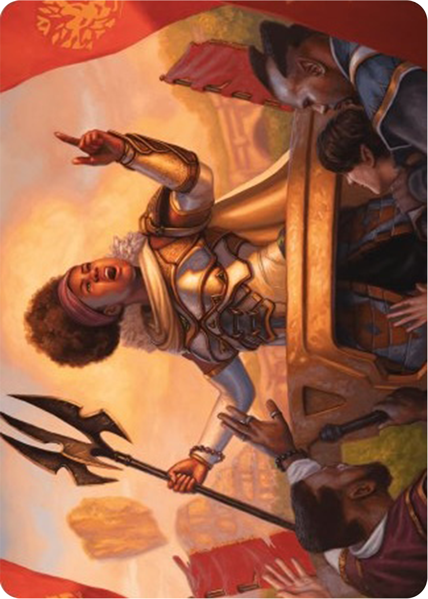 Recruiter of the Guard Art Card [Modern Horizons 3 Art Series] | Silver Goblin