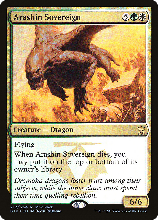 Arashin Sovereign (Intro Pack) [Dragons of Tarkir Promos]