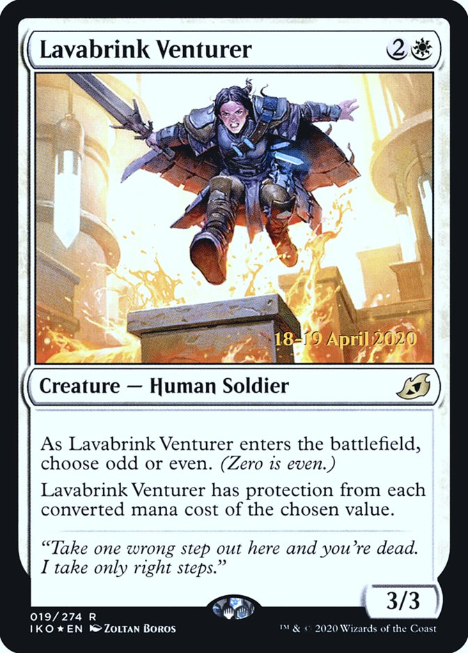 Lavabrink Venturer [Ikoria: Lair of Behemoths Prerelease Promos] | Silver Goblin