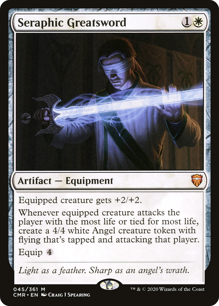 Seraphic Greatsword (045) - Commander Legends