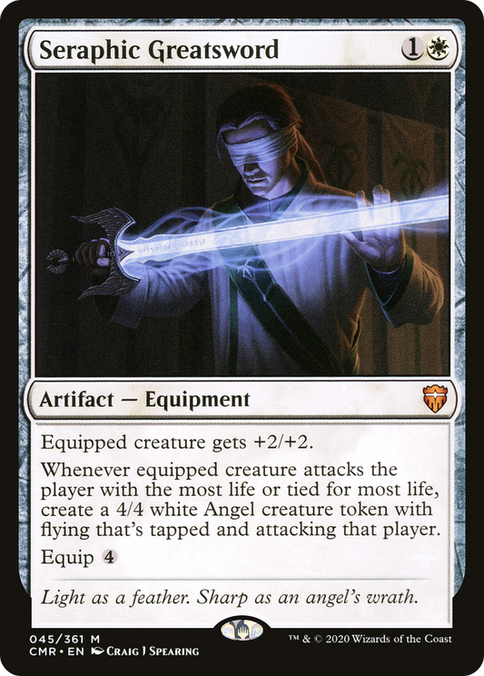 Seraphic Greatsword (045) - Commander Legends