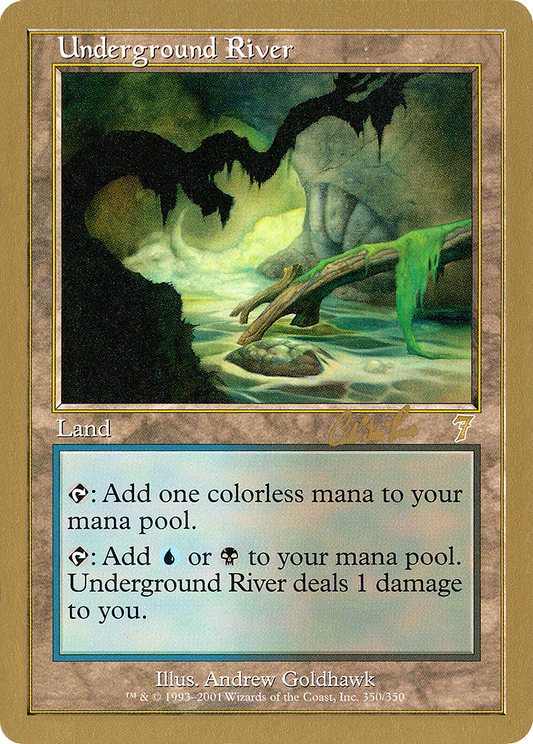 Underground River - 2002 Carlos Romao (7ED) (Retro) - World Championship Decks 2002