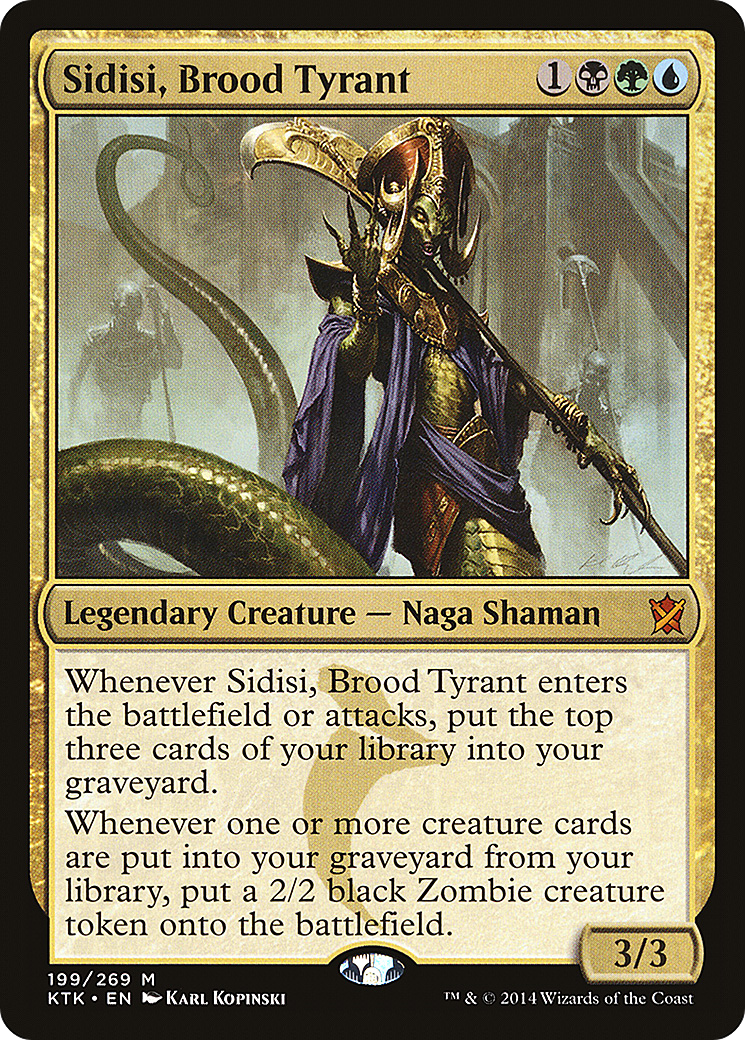 Sidisi, Brood Tyrant (199) - Khans of Tarkir