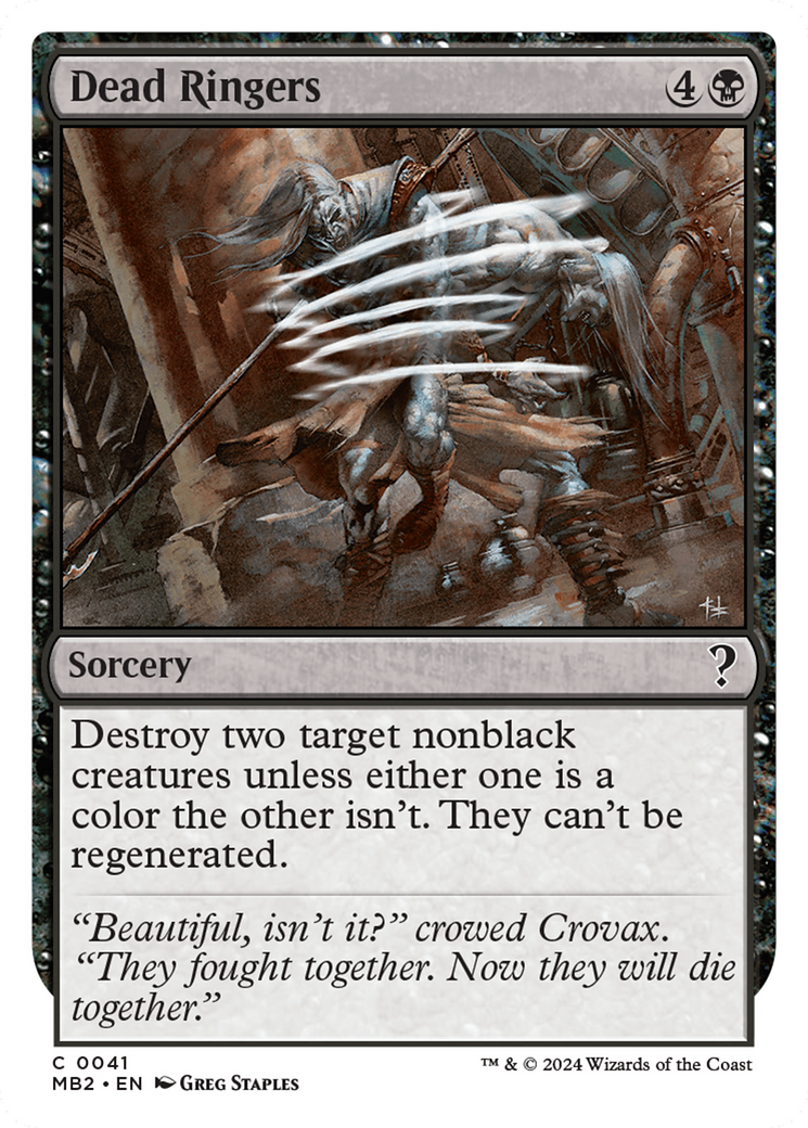 Dead Ringers (White Border) (041) - Mystery Booster 2