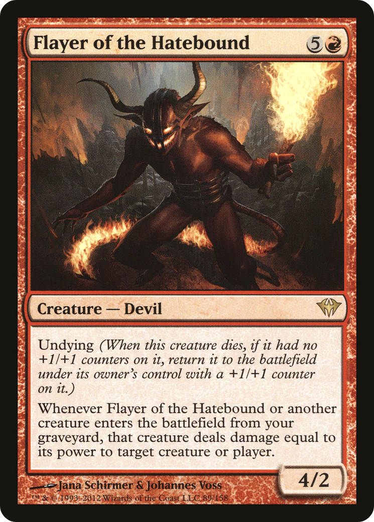 Flayer of the Hatebound (089) Foil - Dark Ascension