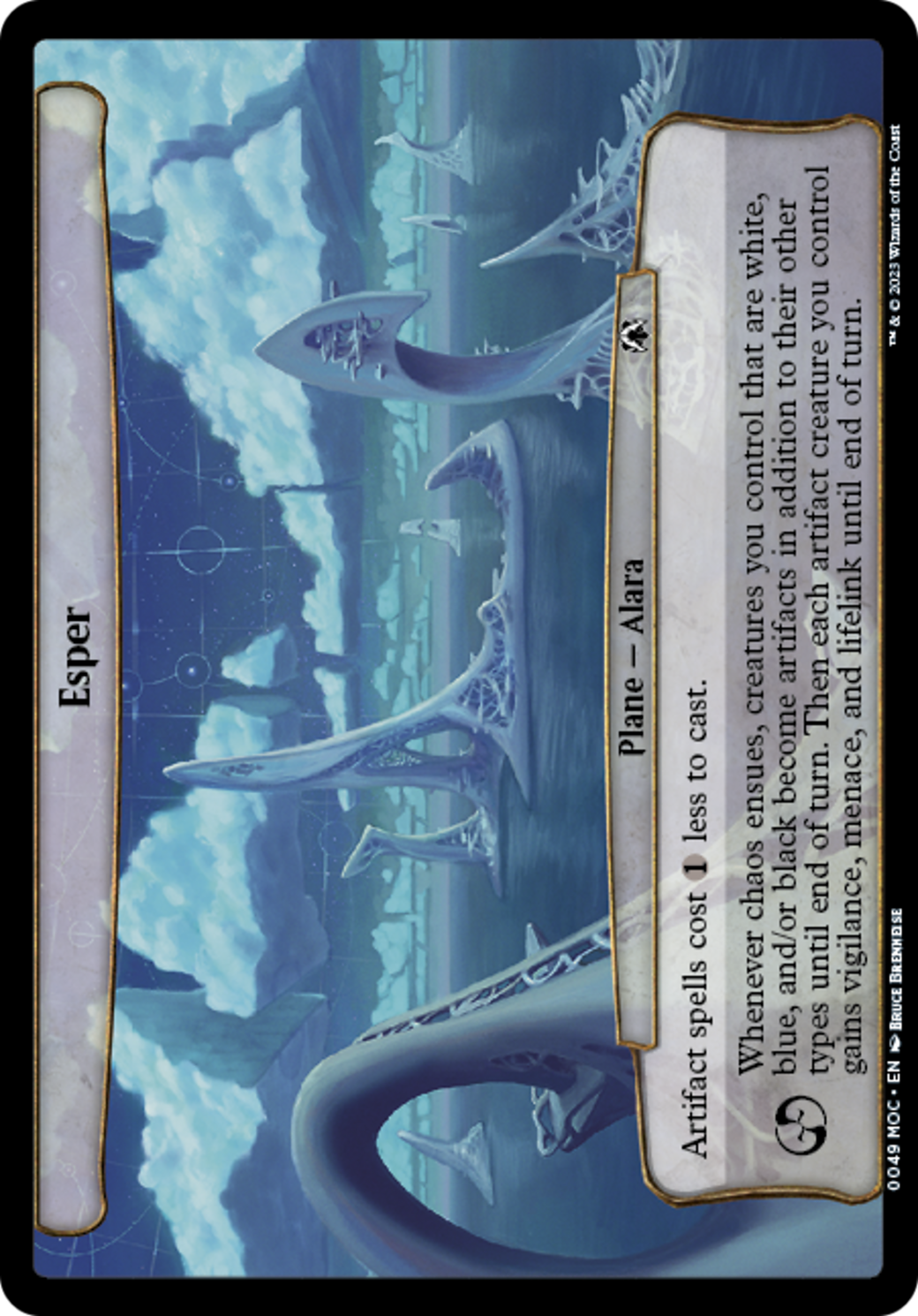 Esper (049) - March of the Machine Commander