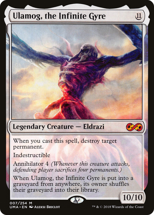 Ulamog, the Infinite Gyre (007) - Ultimate Masters Foil