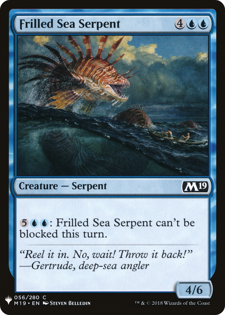 Frilled Sea Serpent (M19-56) - The List