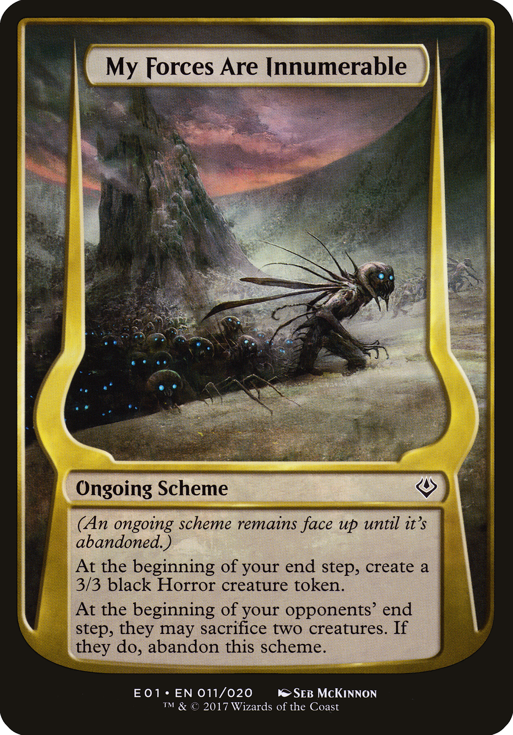My Forces Are Innumerable (Archenemy: Nicol Bolas) (011) - Archenemy: Nicol Bolas Schemes