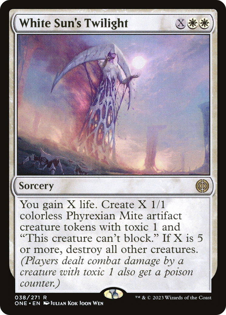 White Sun's Twilight (038) Foil - Phyrexia: All Will Be One