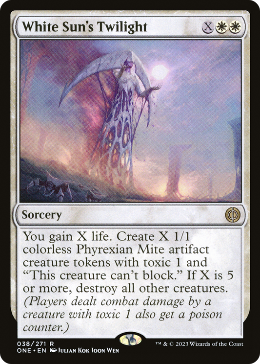 White Sun's Twilight (038) Foil - Phyrexia: All Will Be One