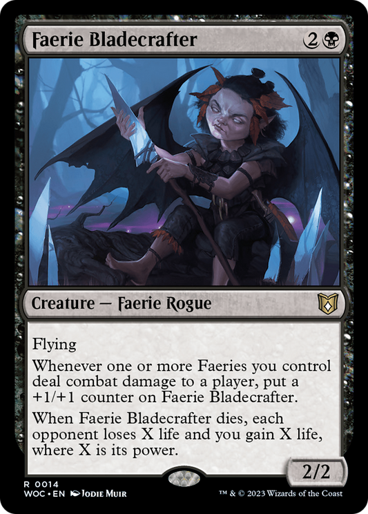 Faerie Bladecrafter (014) - Wilds of Eldraine Commander