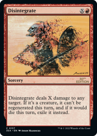 Disintegrate (137) - 30th Anniversary Edition