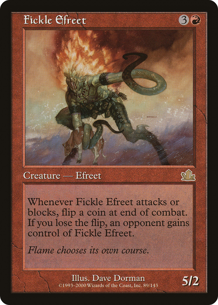 Fickle Efreet (089) - Prophecy