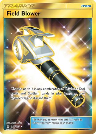 Field Blower (Gold) (163) Holofoil - Guardians Rising
