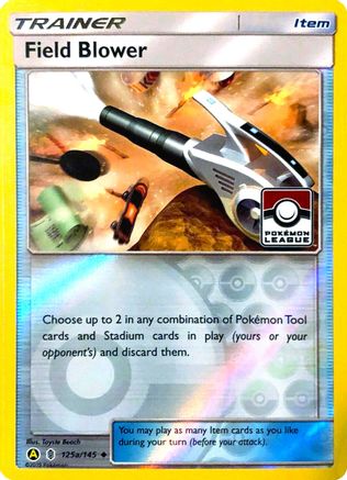 Field Blower (Pokemon League) (125a) Reverse Holofoil - Guardians Rising