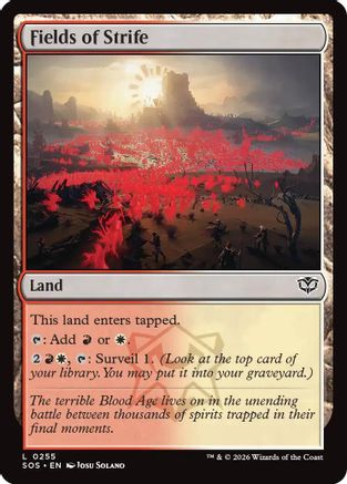 Fields of Strife (255) - Secrets of Strixhaven