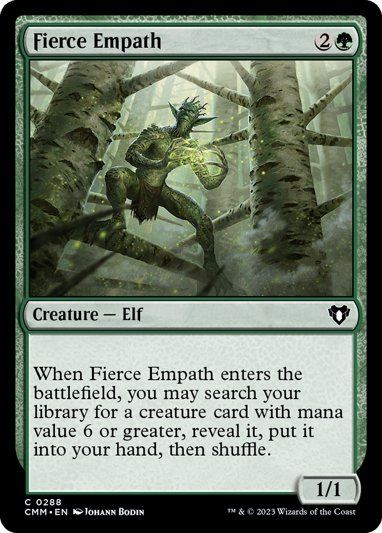 Fierce Empath (288) - Commander Masters