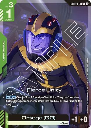 Fierce Unity (C+) (ST06-013) Holofoil - Starter Deck 06: Clan Unity