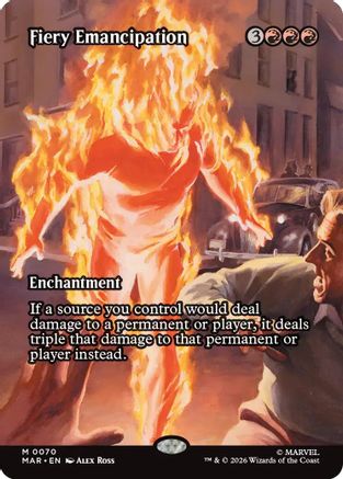 Fiery Emancipation (070) - Marvel Universe