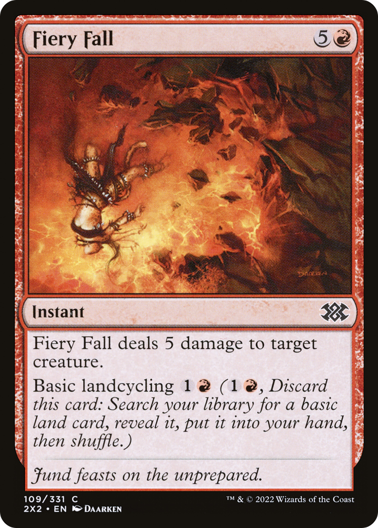 Fiery Fall (109) Foil - Double Masters 2022