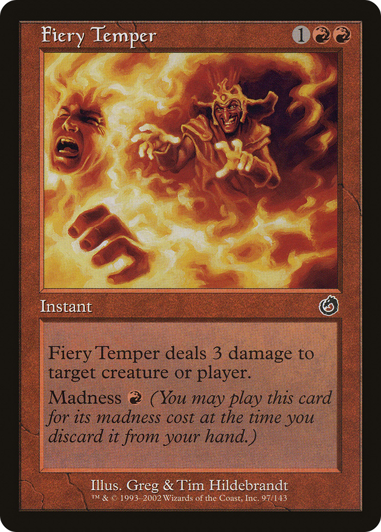 Fiery Temper (097) Foil - Torment