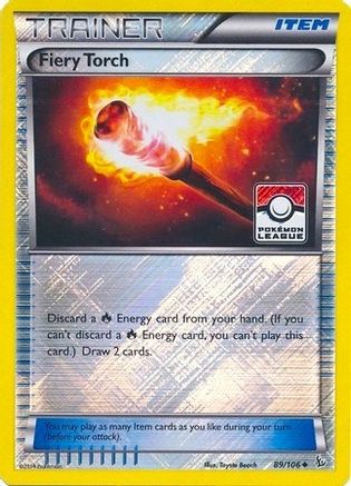Fiery Torch (Pokemon League) (89) Reverse Holofoil - Flashfire
