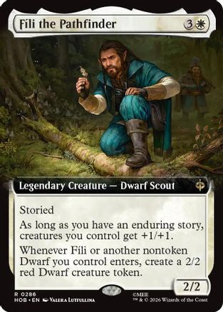 Fili the Pathfinder (Extended Art) (286) Foil - The Hobbit