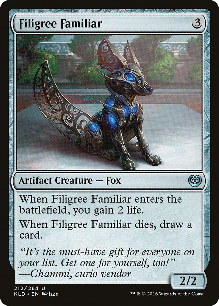 Filigree Familiar (212) - Kaladesh