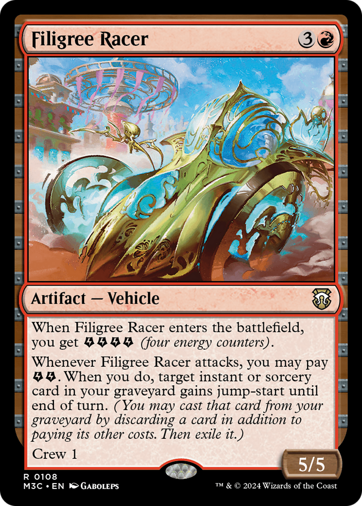 Filigree Racer (108) - Commander: Modern Horizons 3
