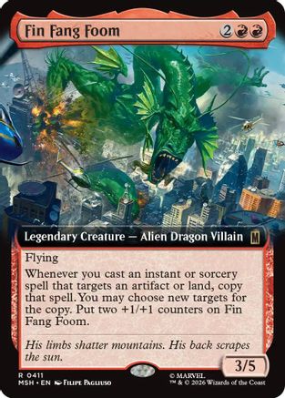Fin Fang Foom (Extended Art) (411) - Marvel Super Heroes