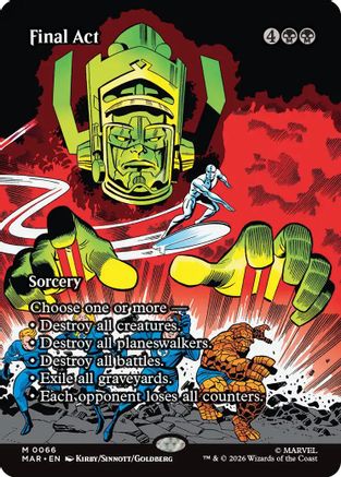 Final Act (066) Foil - Marvel Universe