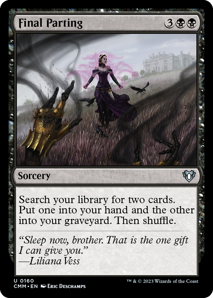 Final Parting (160) - Commander Masters