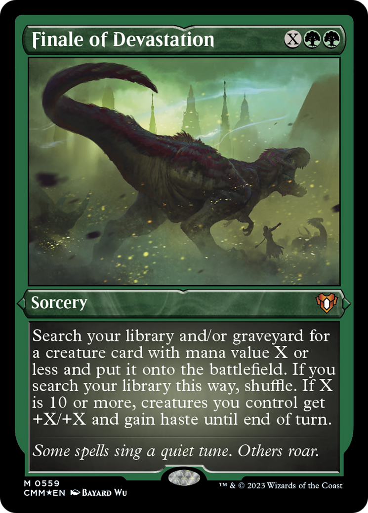 Finale of Devastation (559) Etched Foil - Commander Masters