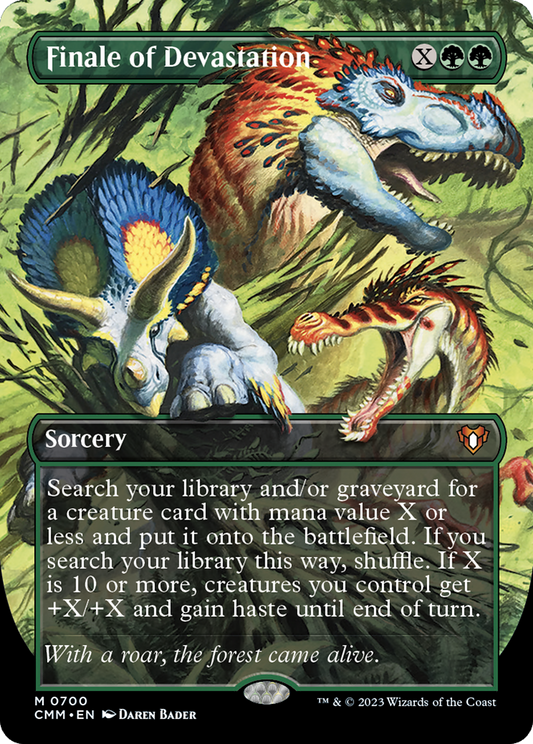 Finale of Devastation (Borderless) (700) Foil - Commander Masters