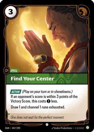 Find Your Center (047) - Origins