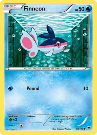 Finneon (18) Reverse Holofoil - Phantom Forces