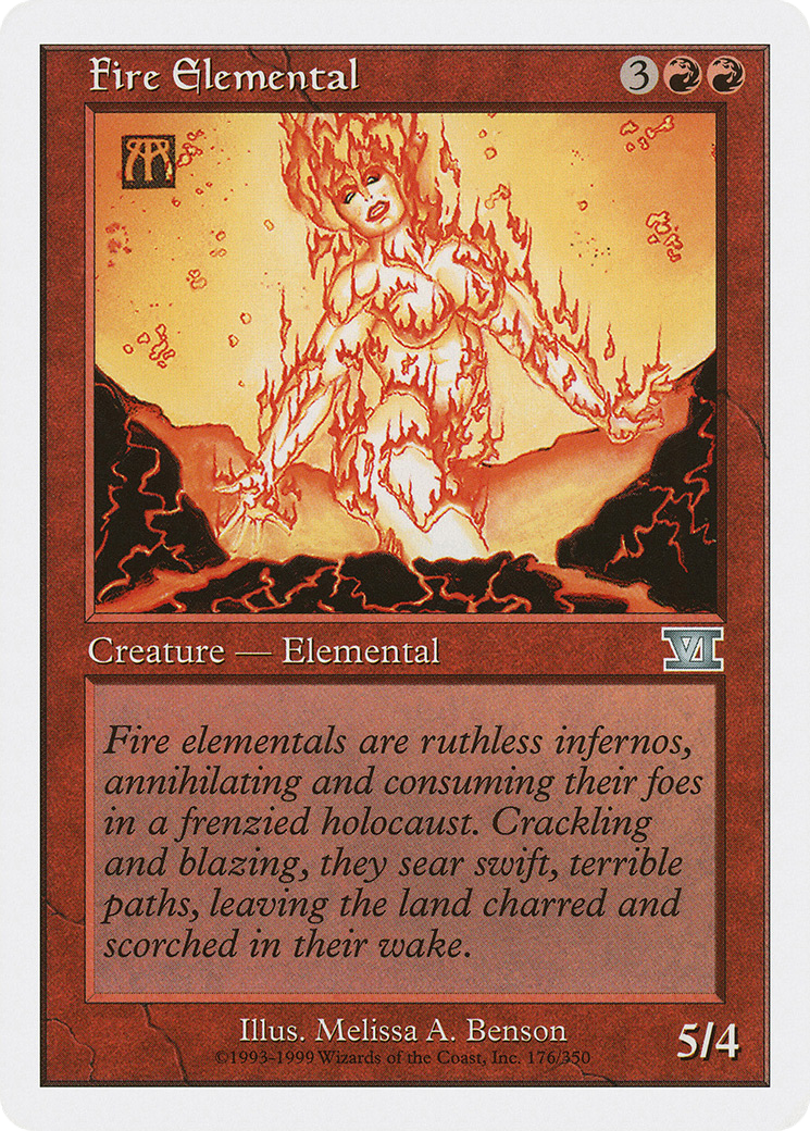 Fire Elemental (176) - Classic Sixth Edition