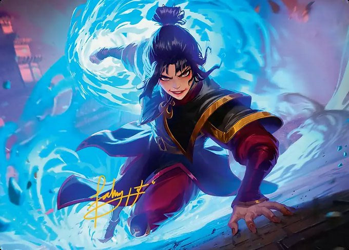 Fire Lord Azula (021s) Gold-Stamped - Art Series: Avatar: The Last Airbender