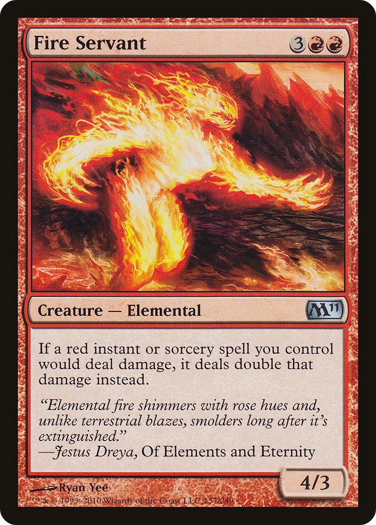 Fire Servant (137) - Magic 2011