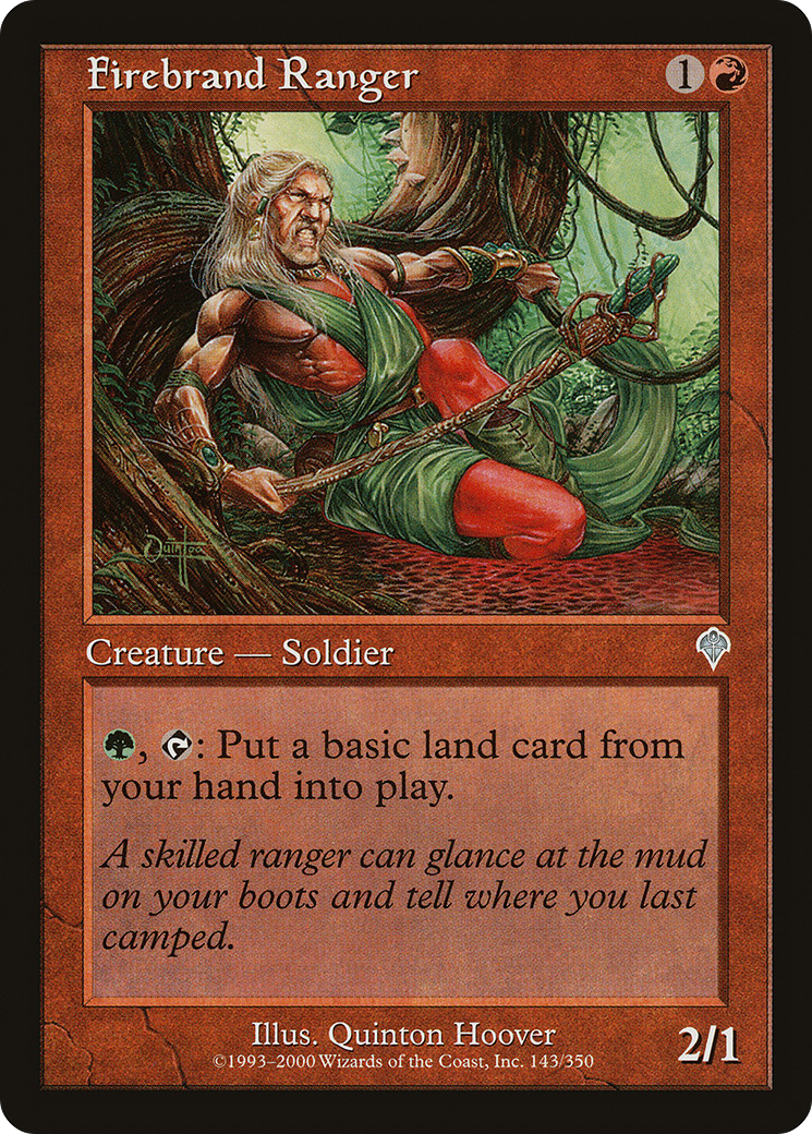 Firebrand Ranger (143) Foil - Invasion