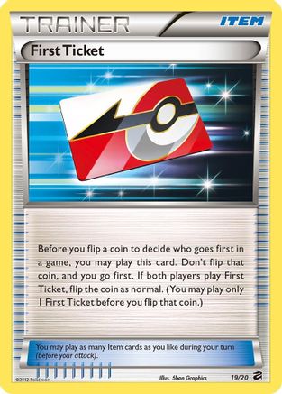 First Ticket (19) Holofoil - Dragon Vault