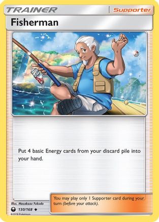 Fisherman (130) Reverse Holofoil - Celestial Storm