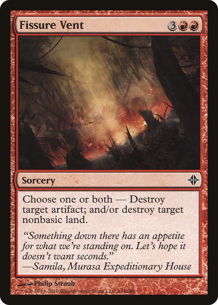 Fissure Vent (144) Foil - Rise of the Eldrazi