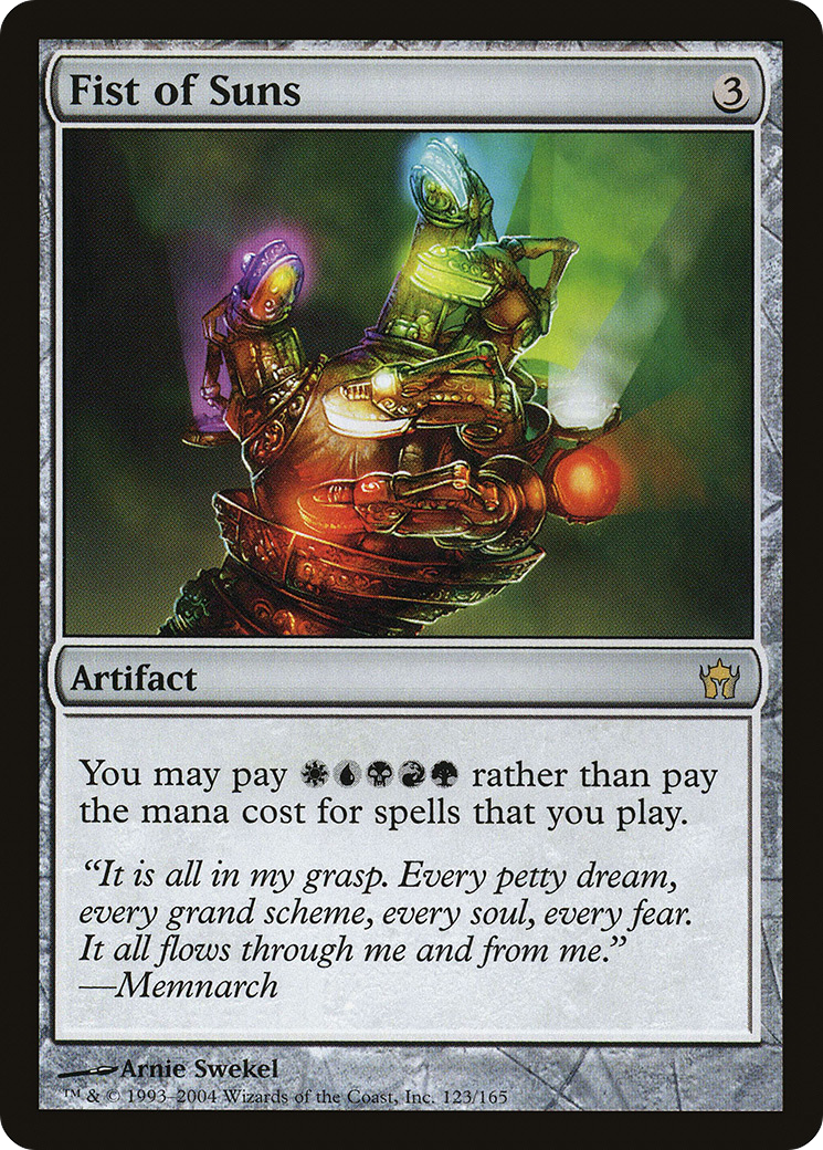 Fist of Suns (123) Foil - Fifth Dawn