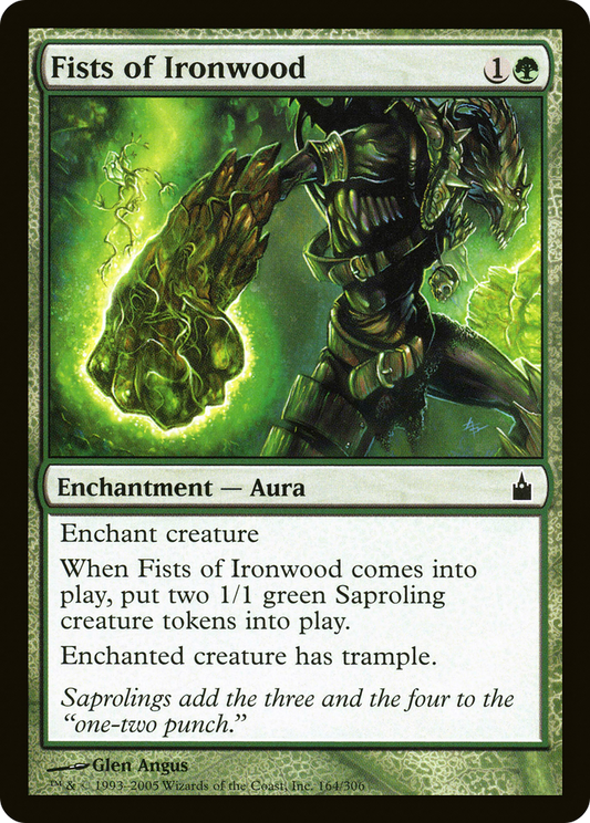 Fists of Ironwood (164) - Ravnica: City of Guilds